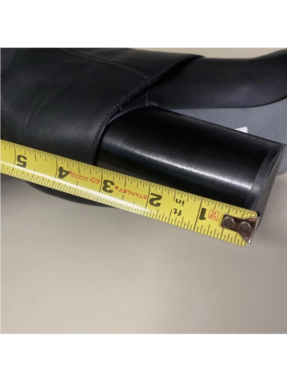 Authentic Chanel tall black biker boots, Vintage Karl Lagerfeld Era Size 40 - Picture 9 of 11